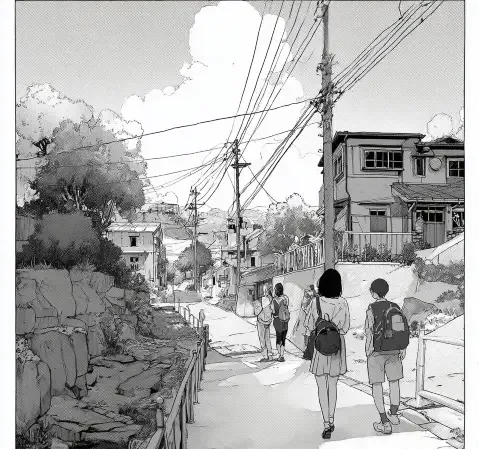 日常校园题材漫画条目封面